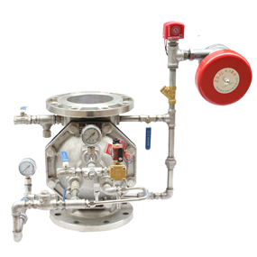 不（bú）鏽鋼雨林（lín）報警閥